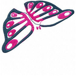 Butterfly Embroidery Design 10